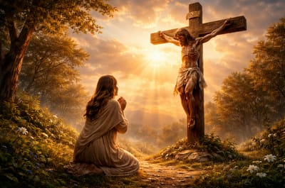 صلاة الصَّمْت أَمَامَ سِرِّ الصَّلِيب