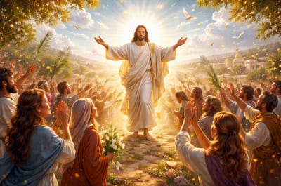 «الَّذِي يُذِيعُ سَلَامًا وَيَنْشُرُ بَشَائِرَ الخَيْرِ، القَائِلُ لِصِهْيَوْنَ: قَدْ مَلَكَ إِلَهُكِ!»