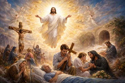 «فَإِلَى هٰذَا دُعِيتُمْ، لِأَنَّ ٱلْمَسِيحَ أَيْضًا تَأَلَّمَ مِنْ أَجْلِكُمْ، تَارِكًا لَكُمْ مِثَالًا لِتَسِيرُوا عَلَى خُطَاهُ»