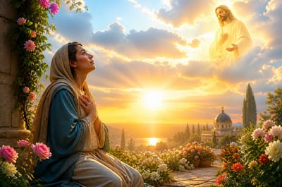 Prayer of tears that blossom into holiness