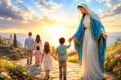 Mary, walk with us