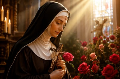 Prayer of the unfading rose