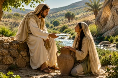 «كَمَا قَالَ الكِتَابُ: مِنْ جَوْفِهِ تَتَدَفَّقُ أَنْهَارُ مَاءٍ حَيٍّ»