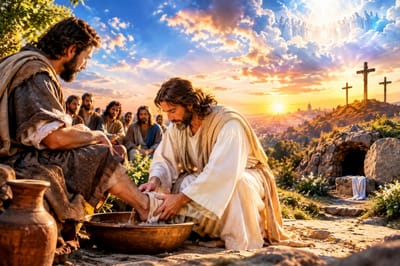 «لِأَنَّ ابْنَ الإِنْسَانِ أَيْضًا لَمْ يَأْتِ لِيُخْدَمَ، بَلْ لِيَخْدُمَ، وَيَبْذُلَ نَفْسَهُ فِدَاءً عَنْ كَثِيرِينَ»