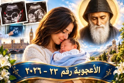 أعجوبة جديدة !!! «مستحيل علمياً!»... حالة نادرة اختفت قبل ولادة شربل - إليكم تفاصيل الأعجوبة رقم ٢٣ !