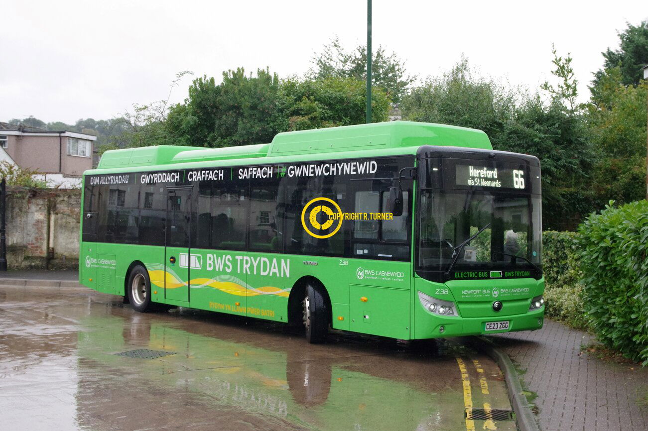Newport Bus Z38 CE23 ZGG.