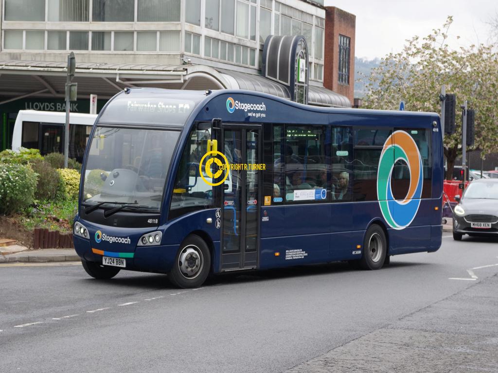 Stagecoach South Wales 48118 YJ24 BBN.
