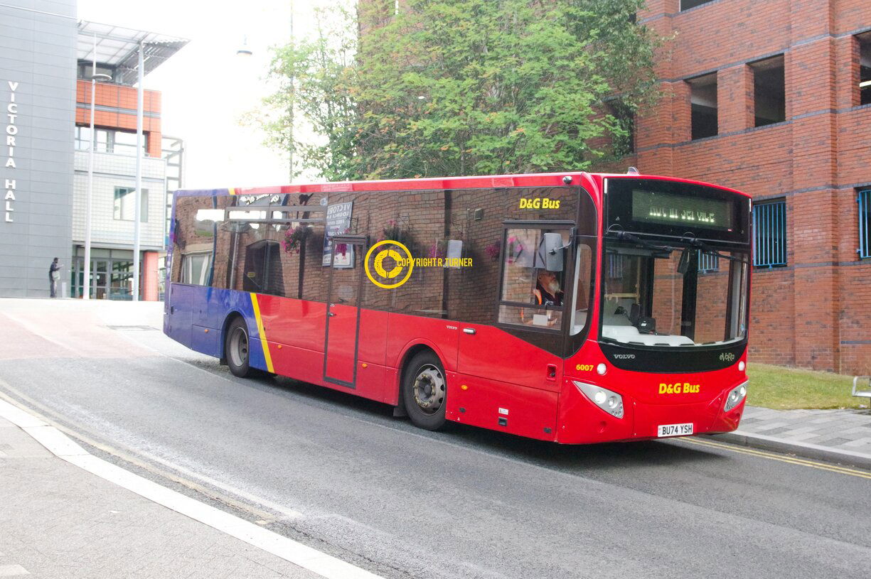 D & G Bus 6007 BU74 YSH.