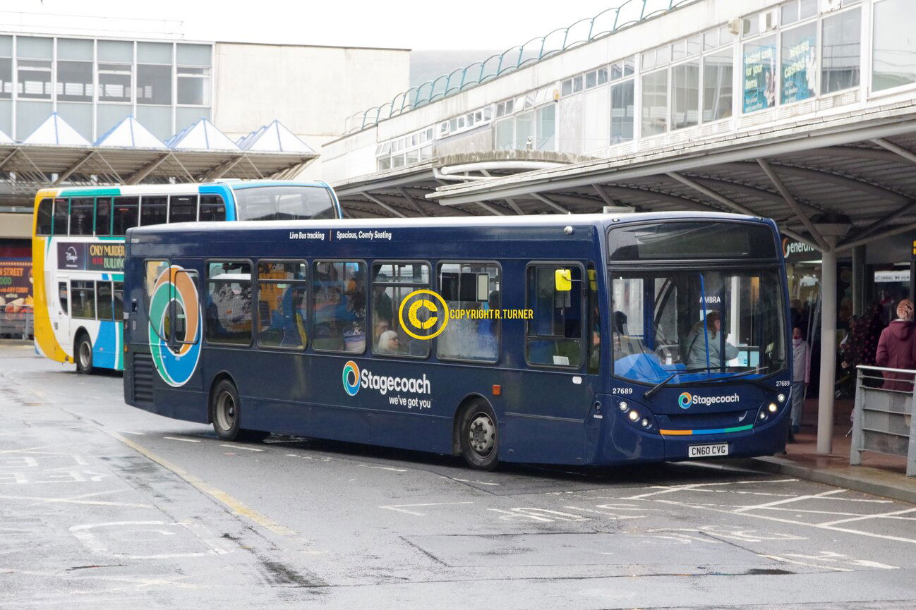 Stagecoach South Wales 27689 CN60 CVG.