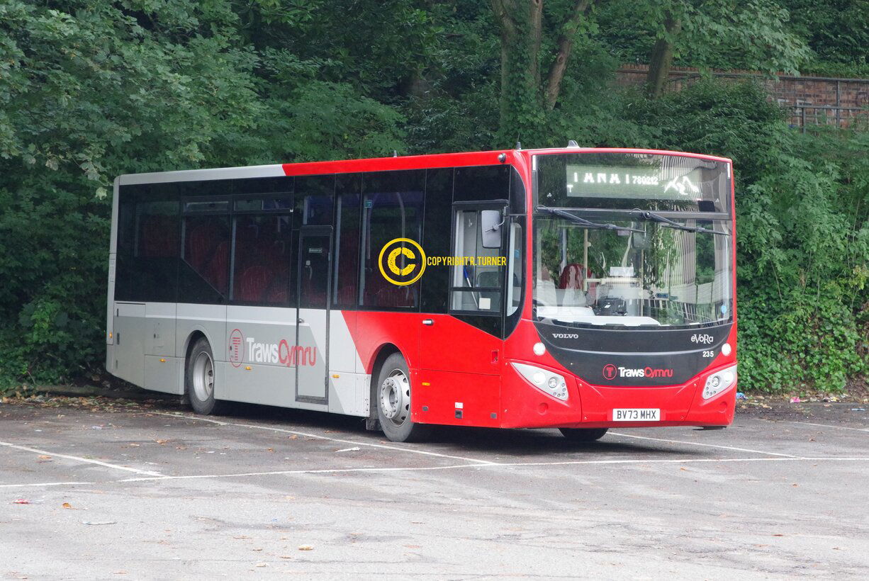 Tanat Valley Coaches 235 BV73 MHX.
