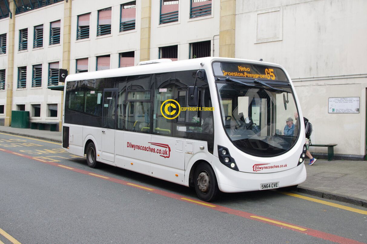 Dilwyn's Coaches SN64 CVE.