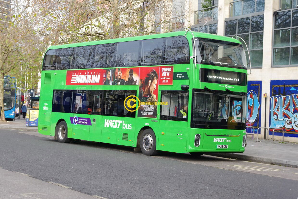 First West of England 30082 YH25 CZO.