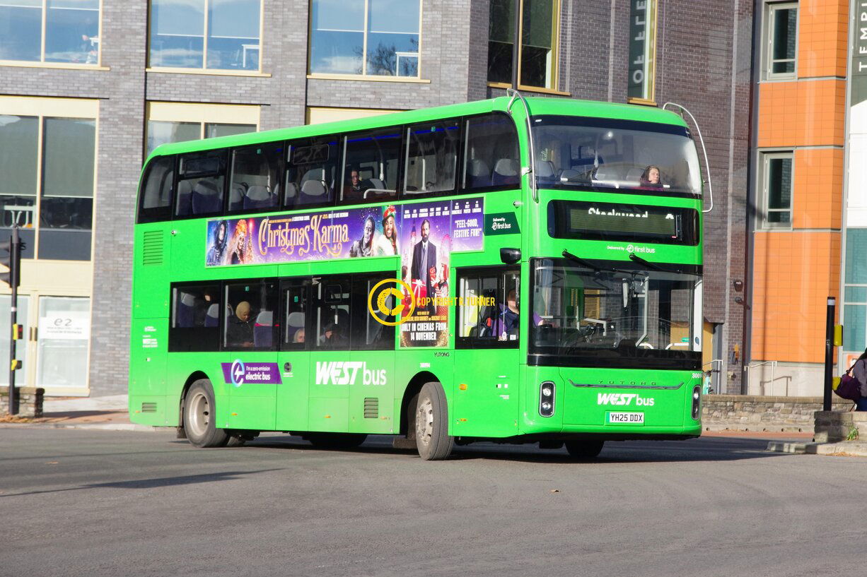 First West of England 30094 YH25 DDX.