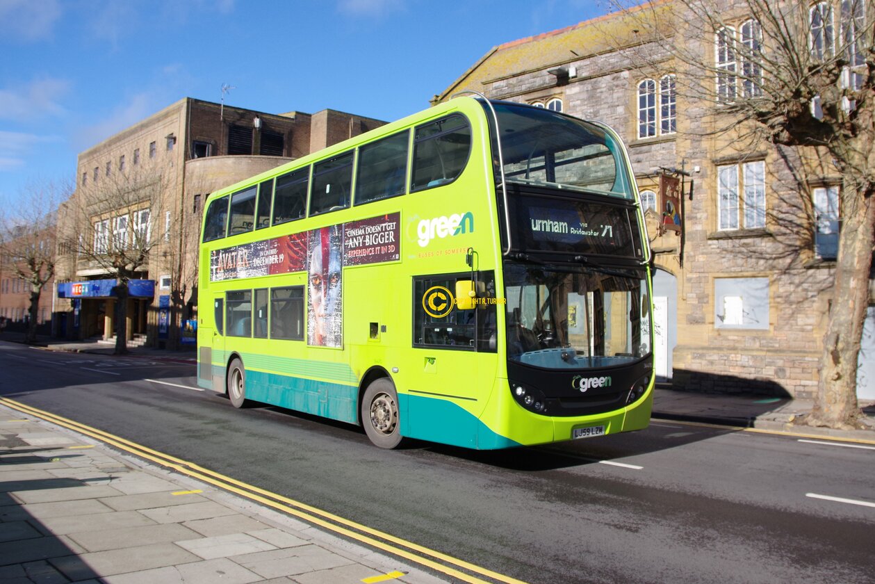 First Buses of Somerset 34470 LJ59 LZM.