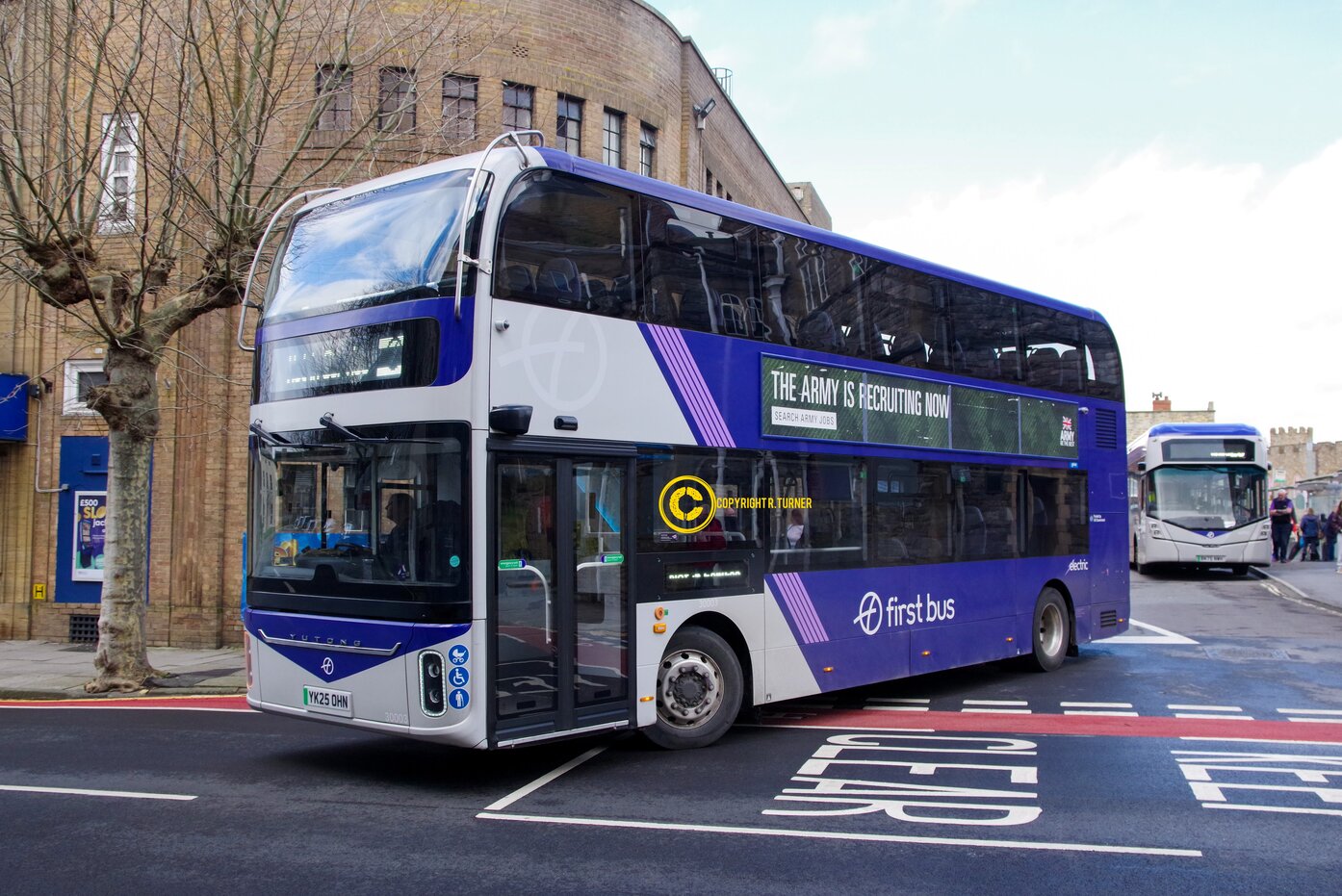 First Buses of Somerset 30003 YK25 OHN.