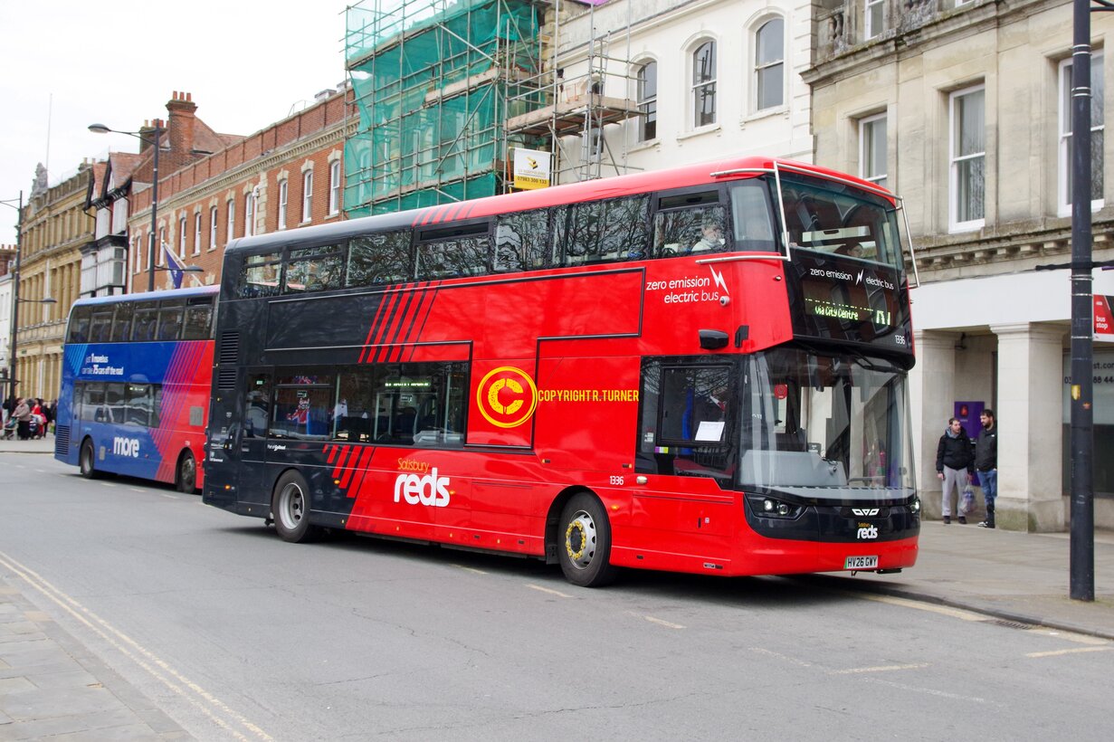 Salisbury Reds 1336 HV26 GWY.