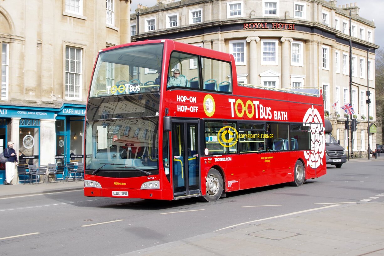 First West of England 36353 LJ07 XEU.
