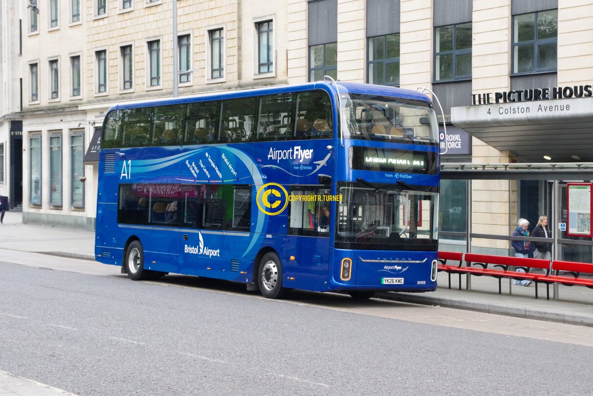 First West of England 30155 YK26 KWE.