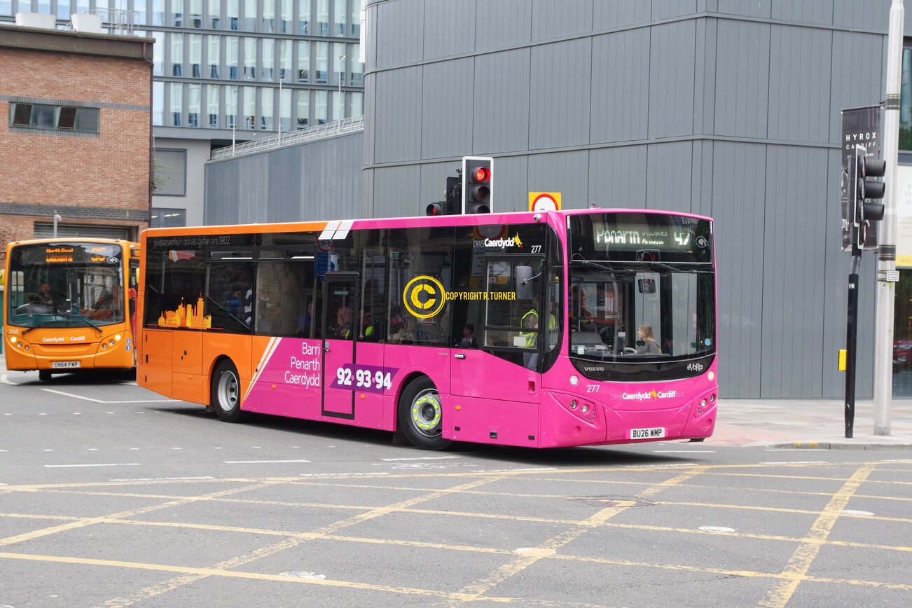 Cardiff Bus 277 BU26 WMP.