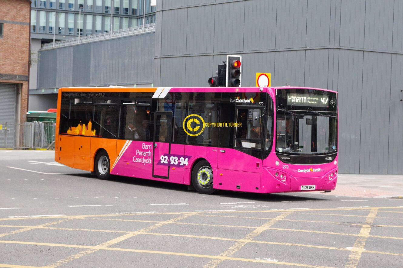 Cardiff Bus 279 BU26 WMM.