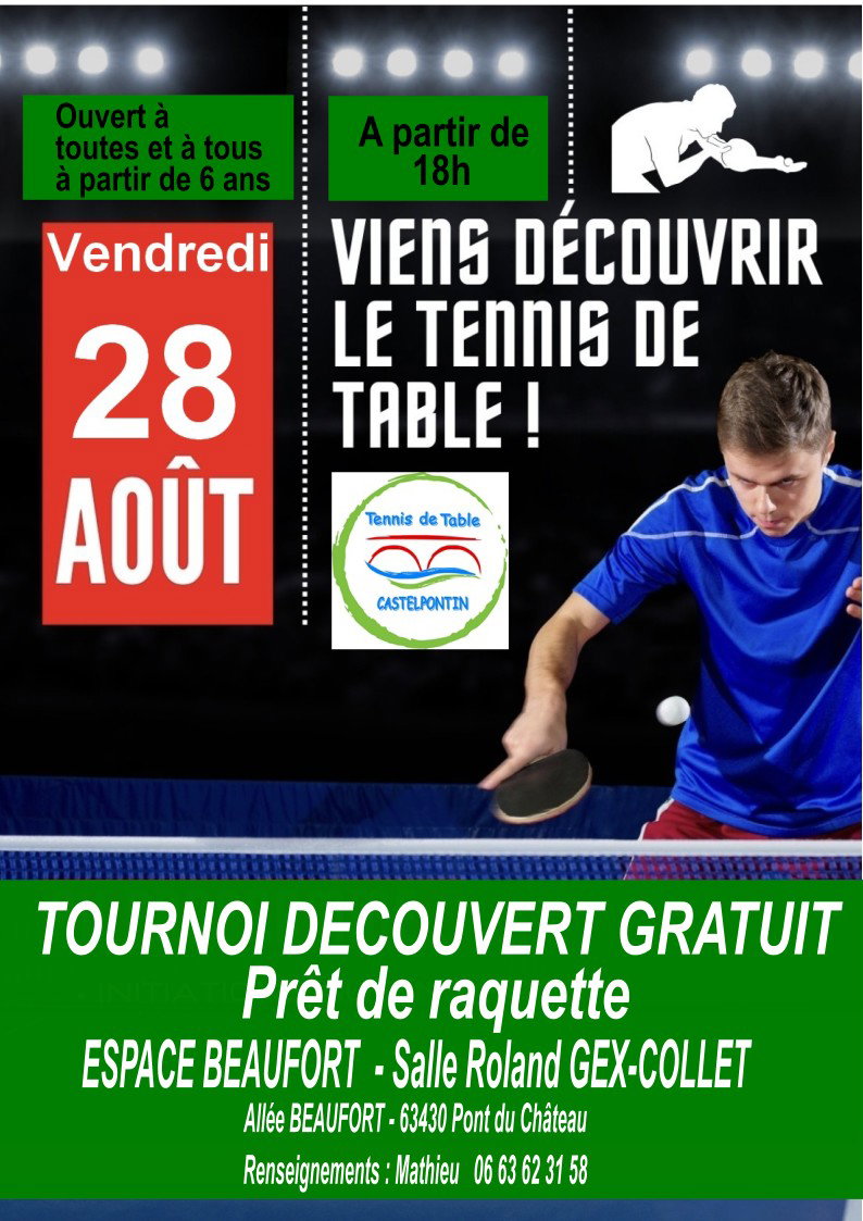 TOURNOI DECOUVERTE