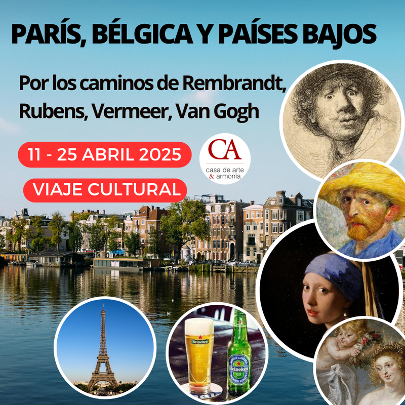 PARÍS, BÉLGICA Y PAÍSES BAJOS. Primavera 2025