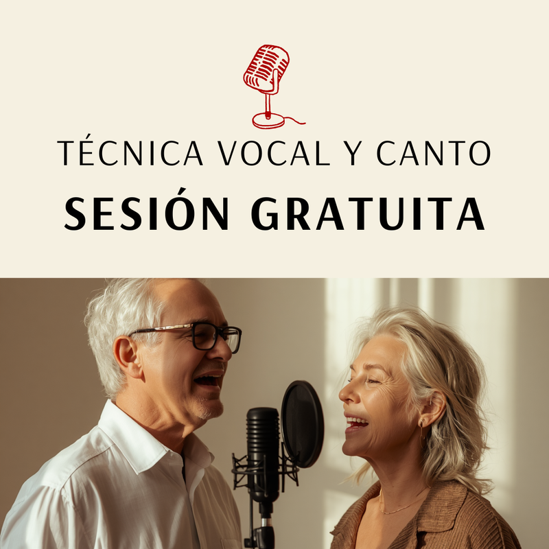 Técnica vocal y canto GRATUITA