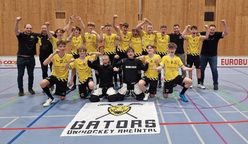 Saisonrückblick U16 B Unihockey Rheintal Gators