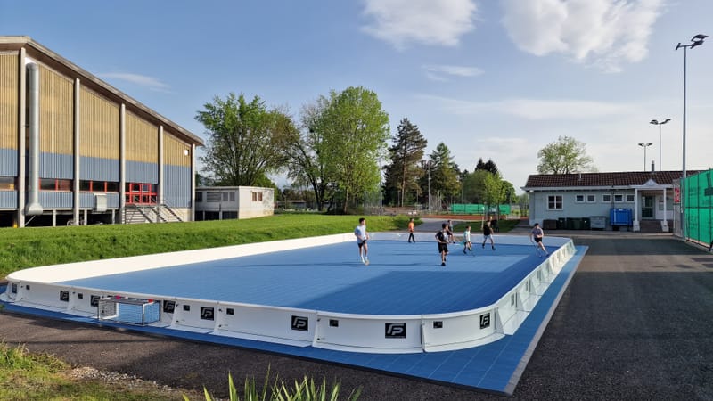 Abbau Street Floorball Feld - Helfer gesucht