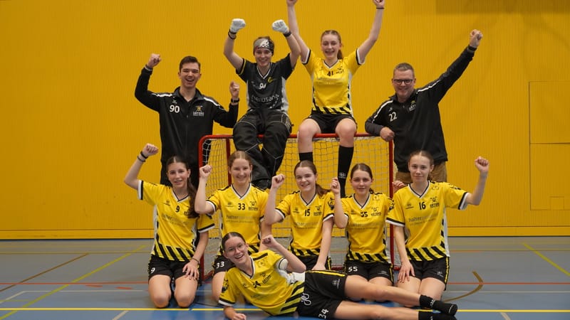 Juniorinnen B: Nochmals zwei Siege in der letzten Runde