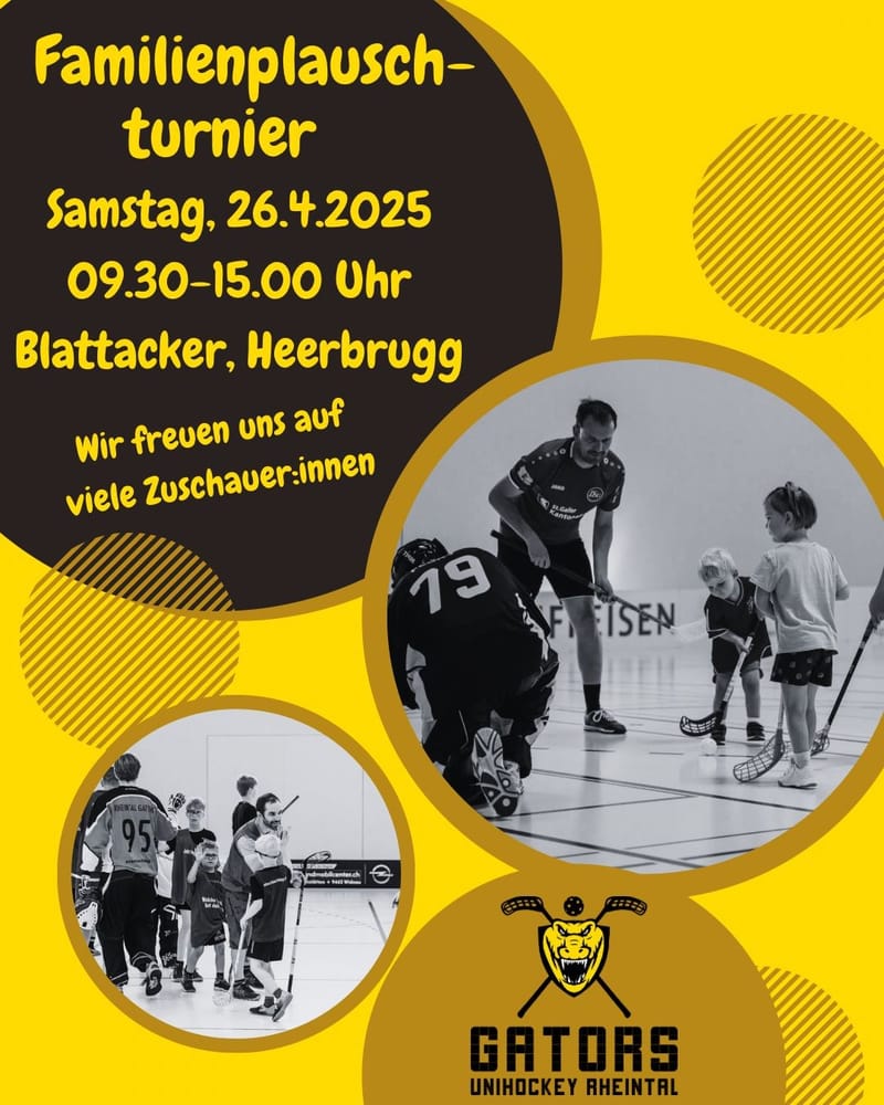 Gators laden zum Familienplauschturnier