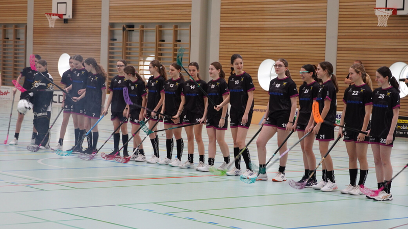 Juniorinnen U17: 3 Punkte und 2. Tabellenplatz zum Abschluss