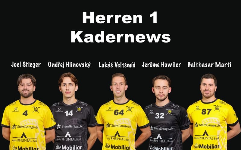 Fünf Abgänge im Fanionteam – Danke für euren Einsatz