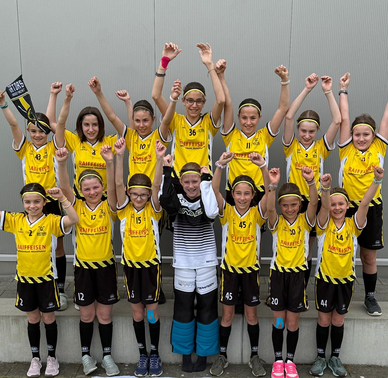Juniorinnen U12 krönen starke Saison mit dem Vize-Schweizermeistertitel