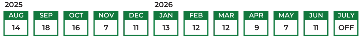 Autotech Council 2023 Calendar