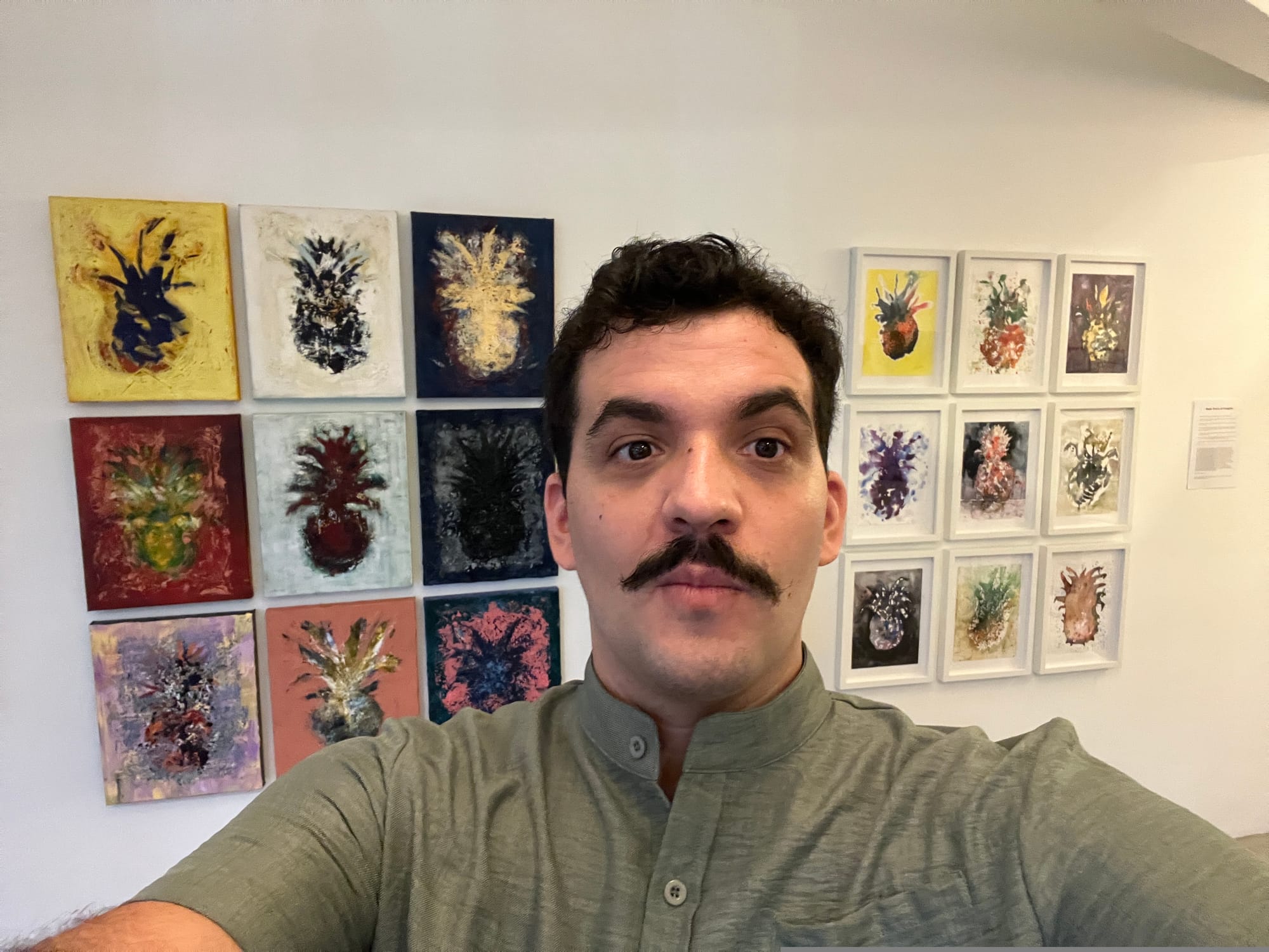 At the Art Exhibition