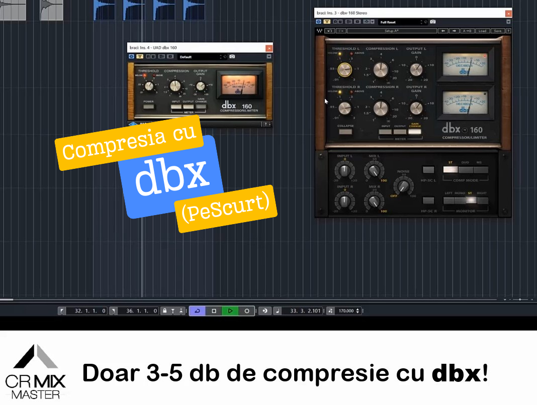 (PeScurt) Doar 3-4 db de compresie cu DBX