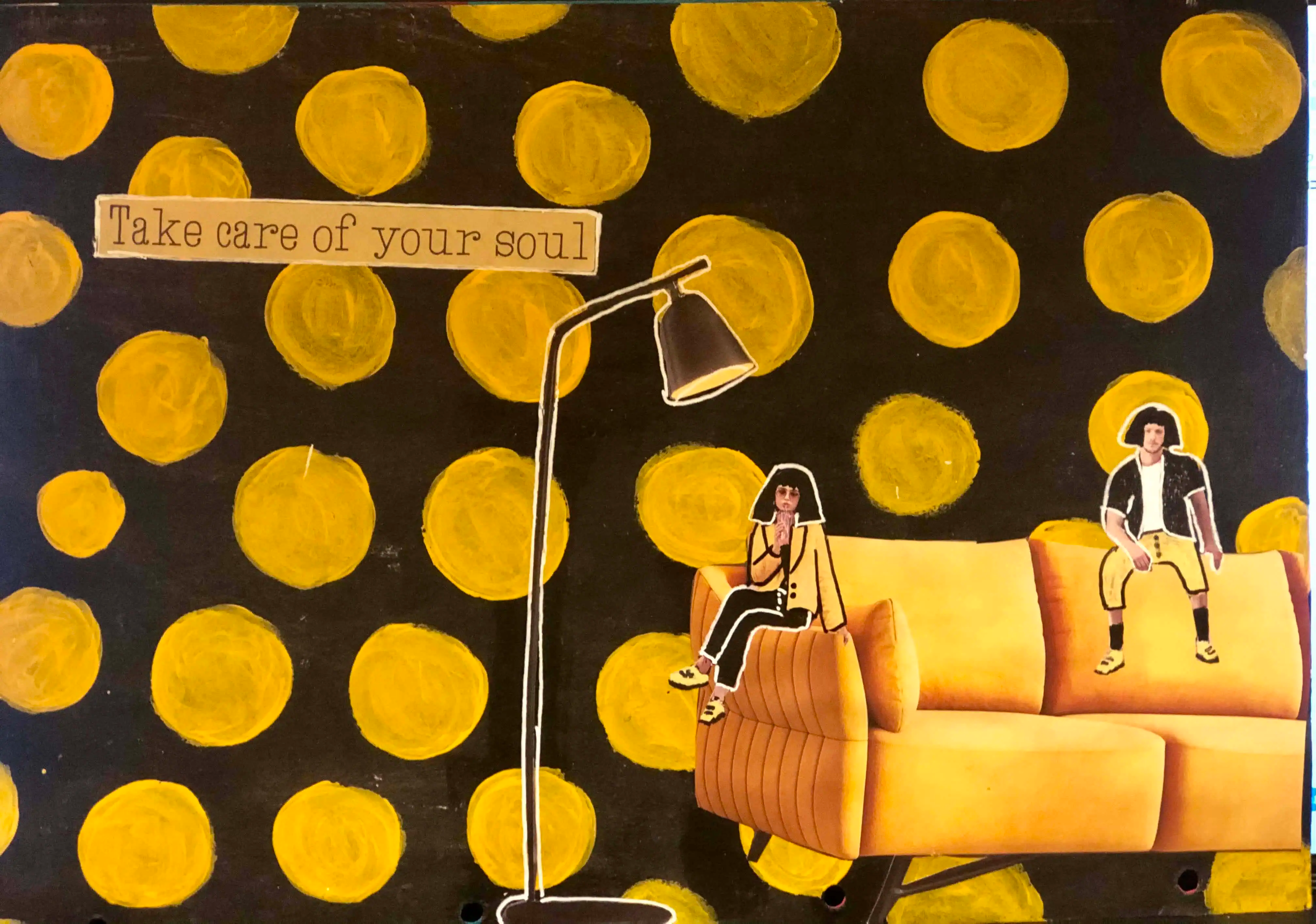 עבודה בהשראת יאיו קוסמה