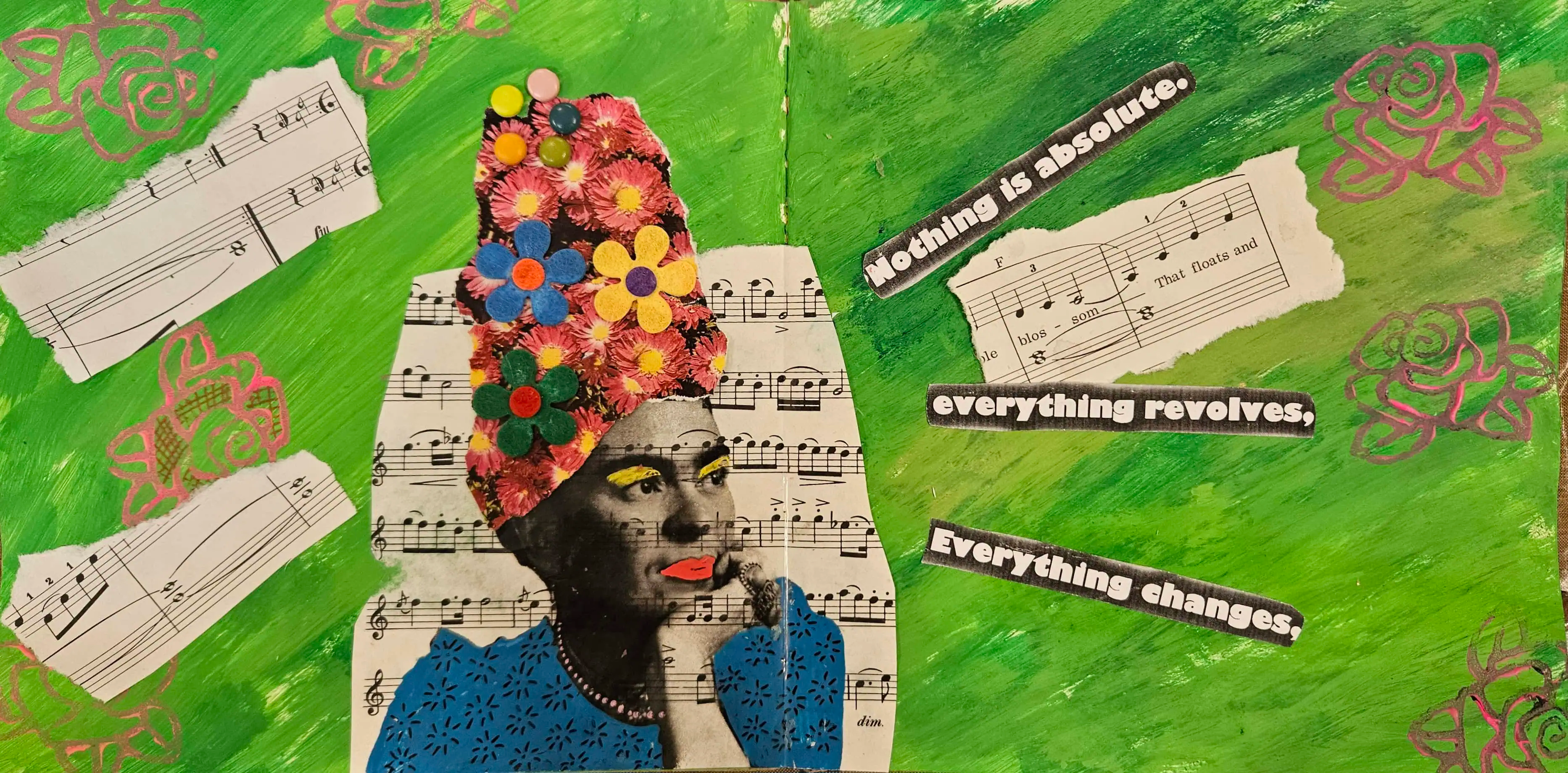 עבודה בהשראת פרידה קאלו