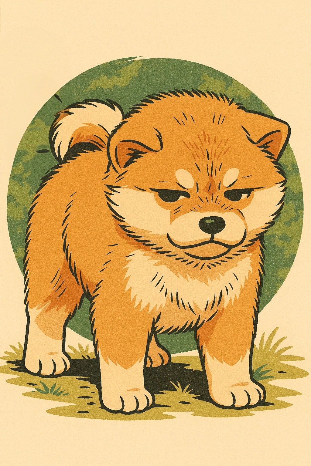 Les chiots de Kanako à 6 semaines!