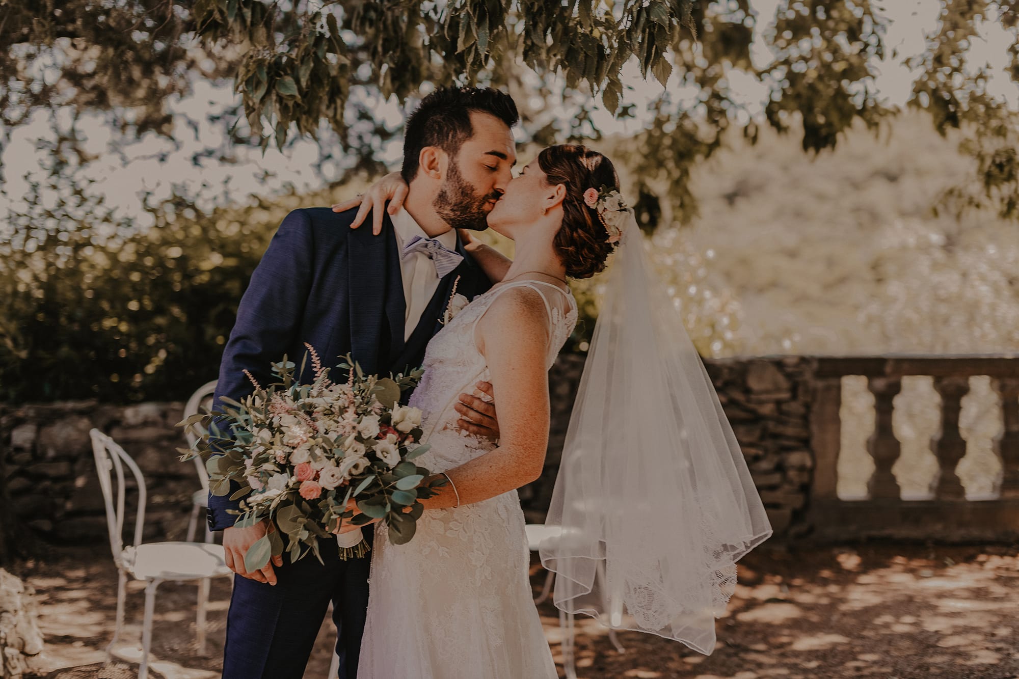 Mariage à Montpellier, coiffé et maquillé par Anais Faure