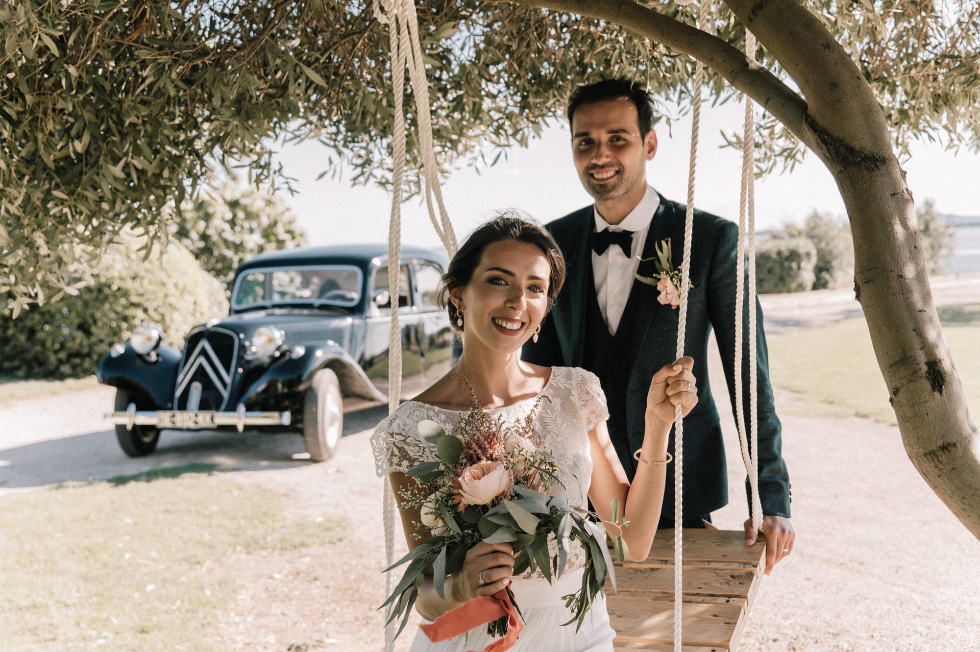 Mariage à Montpellier, coiffé et maquillé par Anais Faure