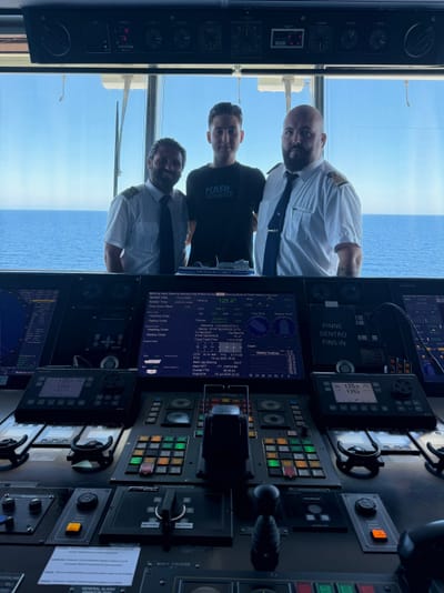 Αφιέρωση στο πλοίο M/N Europalink της Grimaldi Lines