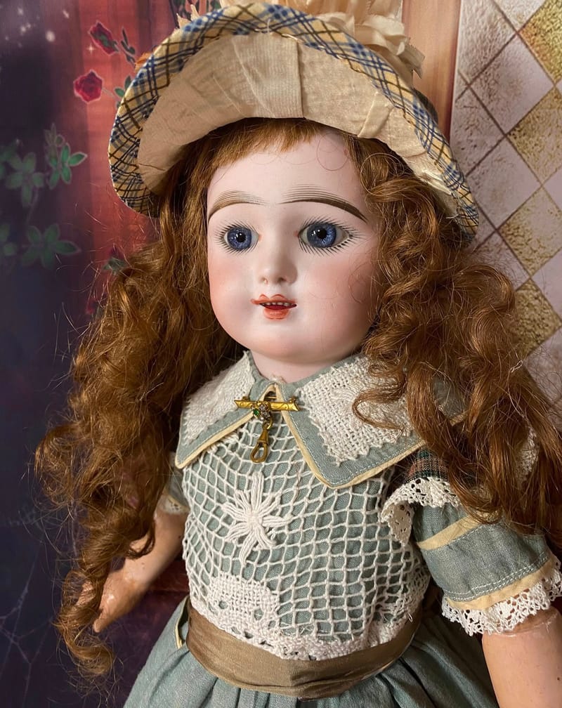 muñeca de porcelana. fleischmann bloedel. eden - Acheter Poupées allemandes anciennes en porcelaine sur todocoleccion