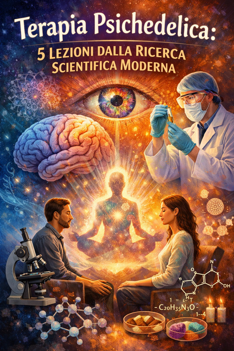 Terapia Psichedelica: 5 Lezioni dalla Ricerca Scientifica Moderna
