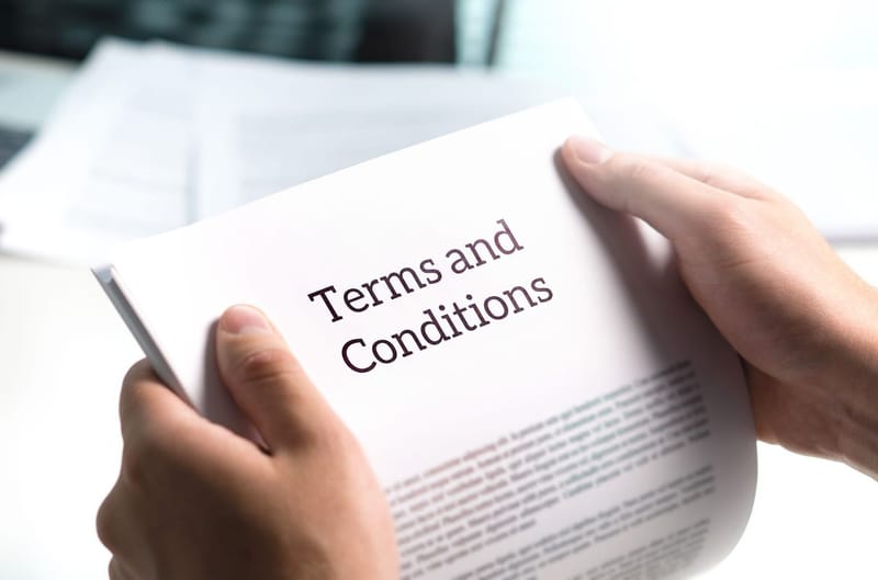 Terms & conditions