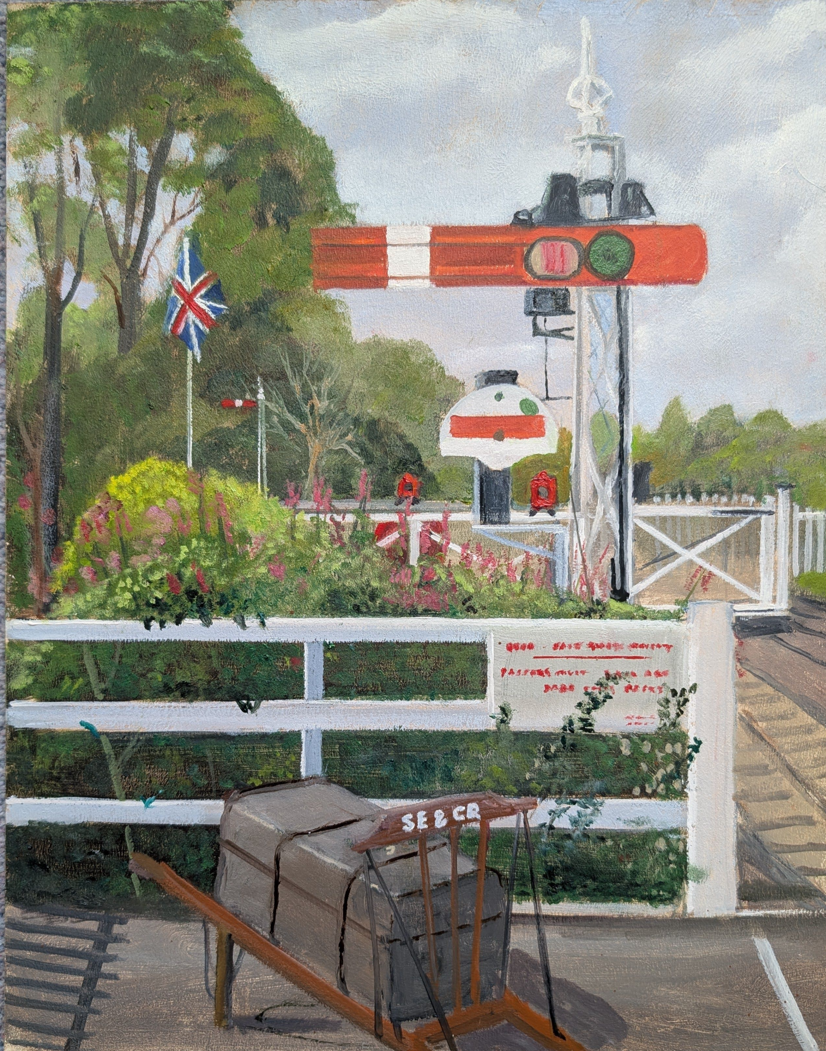 Signal Tenterden station