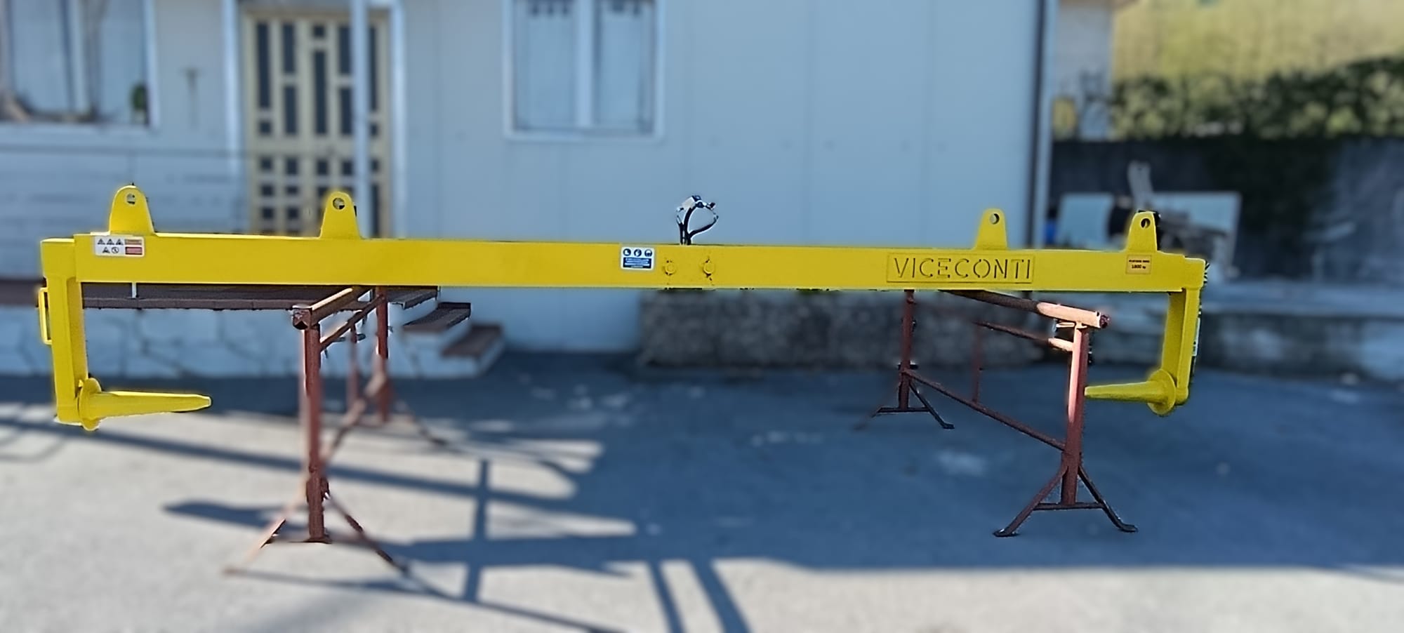telaio idraulico telescopico svolgibobine