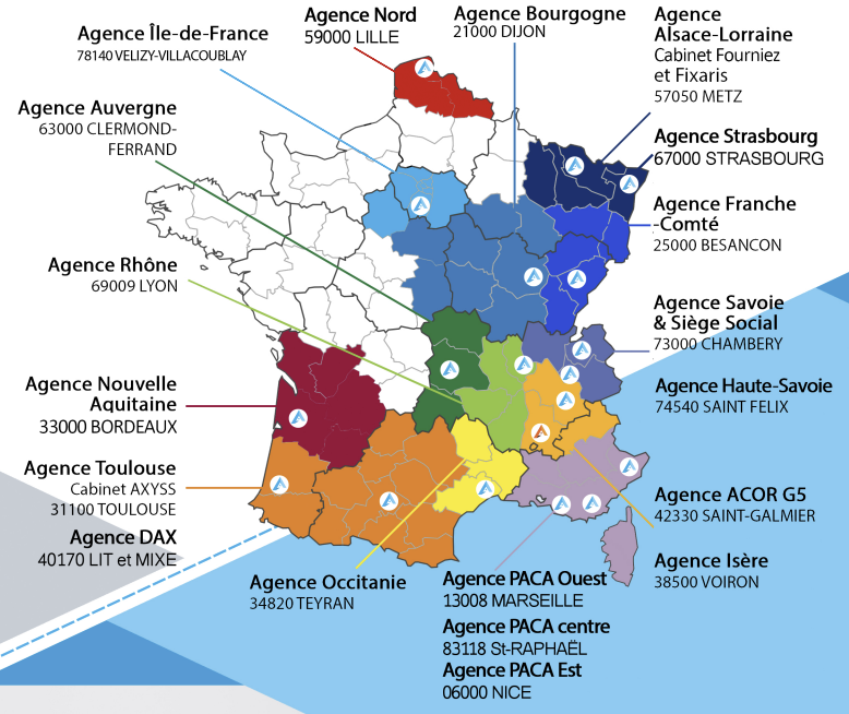 Nos agences