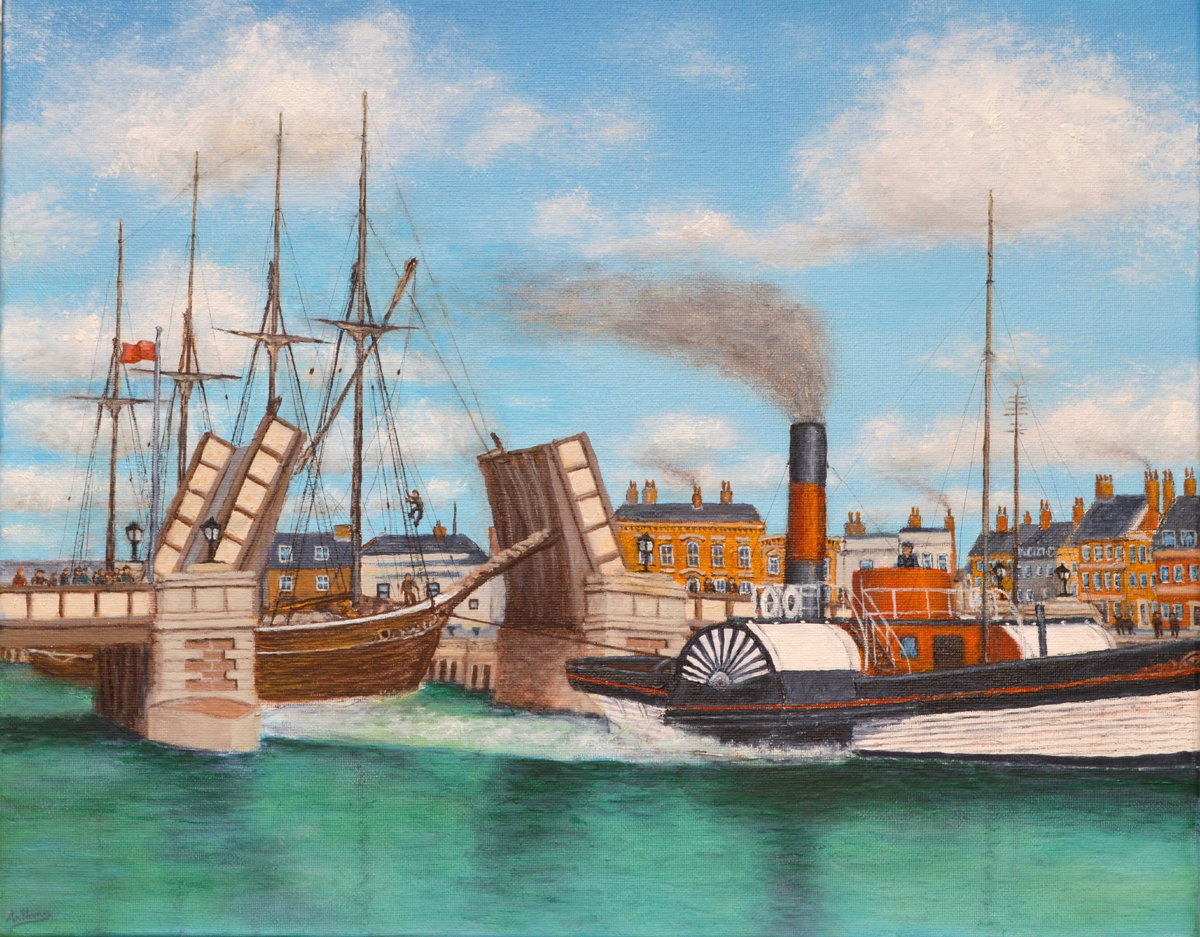 "Navigating Old Haven Bridge"